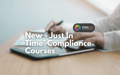 New – Just In Time’ Compliance Courses